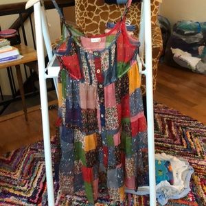 Patchwork Tank Dress